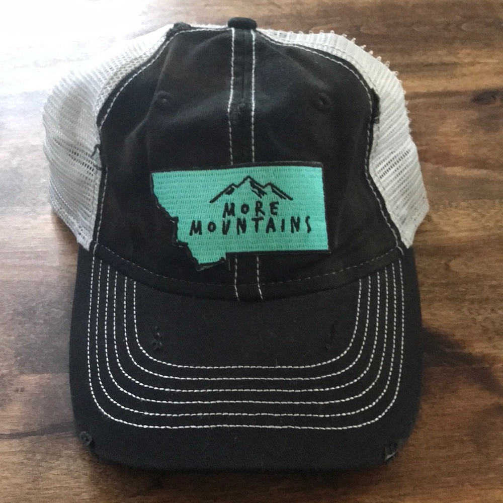 Montana Distressed Ball Cap